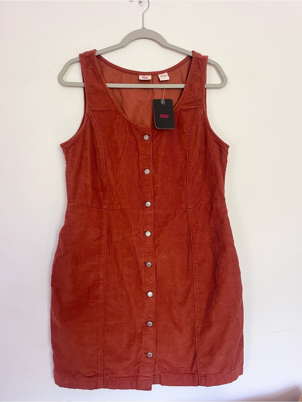 Levi’s Button-Front Corduroy Dress
